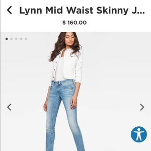 G-Star Raw Lynn skinny jeans